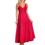 Shadowline Women's Shadowline Classy for Women, Elegant Women's Sleepwear nightgowns, Red, L UK