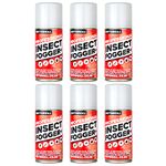 CritterKill Insect Fogger + | Total Release Automatic One Shot Fogging Insecticide for Fleas, Bed Bugs, Flies, Moths | 150ml (6 Pack)