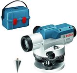 Bosch Professional Optical Level GOL 26 D (26x Magnification, Unit of Measure: 360 Degrees, Range: up to 100m, in Carrying case)