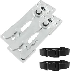 HOWDIA Sectional Couch Connectors Sofa Straps Heavy-Duty Couch Connector Adjustable Couch Strap for Sliding Sofas, Keep Your Sectional Sofa Together, Easy Installation 4 Pack(2 Sets)