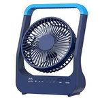 Dorobeen Rechargeable Battery Powered Fan, 20000 mAh Personal Desk Fan, Portable USB Table Fan, Timer Off Quiet Desk Fan,Long Working Time, Desktop Fan for Study,Bedroom,Office,Camping