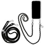 Jalouza Phone Chain for iPhone 6 Plus/6s Plus/7 Plus/8 Plus - Case with Lanyard Neck Strap Various Brands - Shockproof Transparent Case for Smartphone