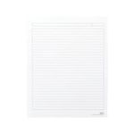 STAPLES? Arc Notebook Filler Paper, Letter-Size, Narrow-Ruled, White, 8 1/2" x 11", 50 Sheets