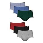 Hanes Men's Underwear Briefs, Mid-R