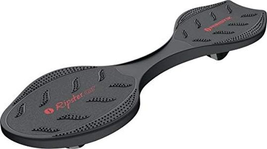 Black Label Ripster Air Razor Mini Ripstik/Carving Casterboard/Wave Board + Bonus: Active E Balance Necklace $49 Value
