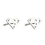 SBI Jewelry Superman Earrings for Women Super Man Hero Movie Icon Sign Symbol Anniversary Birthday Mothers Day Stainless Steel