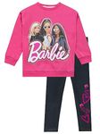 Barbie Sweatshirt And Leggings Set | Co Ord Set | Girls' Outfits & Clothing Sets | 6-7 Years | Official Merchandise