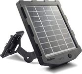 WingHome Trail Camera Solar Panel, Solar Battery Charger Kit 12V/1A 6V/1.5A with Build-in 2000mAH Rechargeable Lithium Battery IP66 Waterproof Hunting Accessory