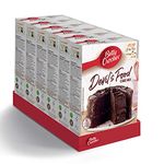 Betty Crocker Devil's Food Chocolate Cake Mix 425g (Pack of 6)