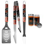 Siskiyou Sports NCAA Fan Shop Oklahoma State Cowboys 3 pc Tailgater BBQ Set and Salt and Pepper Shaker Set One Size Team Color