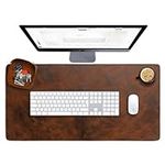 Real Leather Desk Pad Desk Mat (31x