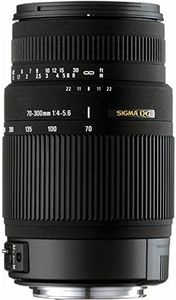 Sigma 70-300mm F/4-5.6 DG OS SLD Super Multi-Layer Coated Telephoto Lens for Nikon Auto Focus Mount Digital SLR Cameras