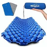 POWERLIX Sleeping Pad - Ultralight Inflatable Sleeping Mat, Ultimate for Camping, Backpacking, Hiking - Airpad, Inflating Bag, Carry Bag, Repair Kit - Compact & Lightweight Air Mattress