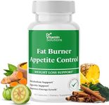 DR VITAMIN SOLUTIONS Fat Burner and Appetite Control Capsules Metabolism Booster, Weight Loss Support, and Energy Enhancer – Clinically Tested, Non-GMO – 60 Capsules