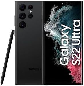 Samsung Galaxy S22 Ultra 5G Mobile Phone 256GB SIM Free Android Smartphone Phantom Black