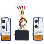 Qook 2pcs 12V Recovery Wireless Winch Remote Control Handset Switch