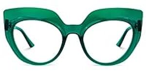Zeelool Chic Thick Cat Eye Glasses 