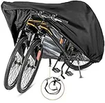 Szblnsm Bike Cover for 1, 2 or 3 Bikes Outdoor Waterproof Bicycle Covers 420D Heavy Duty Ripstop Material Offers Constant Protection for All Types of Bicycles All Through The 4 Seasons