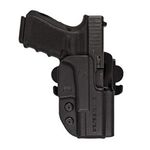 COMP-TAC.COM International Holster Compatible with Glock - 17/22/31 Gen5 - Right - Black (Belt, Paddle, Drop Offset)