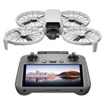 DJI Flip With RC 2 Screen Remote Controller, Follow Me Drone With 4K UHD Camera for Adults, Under 249 g, 3-Axis Gimbal Stabilization, 13km Video Transmission, Palm Takeoff, 31-Min Flight Time