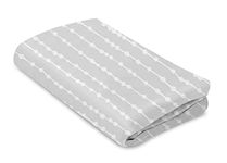 4moms mamaRoo Sleep Waterproof Bassinet Sheet - Beads, Grey