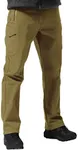 FREE SOLDIER Men's Outdoor Softshell Fleece Lined Cargo Pants Snow Ski Hiking Pants with Belt(Olive 42W x 32L)