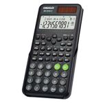 OSALO Scientific Calculator 401 Function 2-line Display 10+2 Digits Solar and Battery Calculator with Slide-on Cover for Secondary School Black (OS 991MS 2nd Edition)