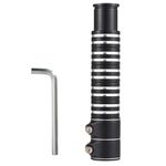 Lixada1 Aluminum Bicycle/ Cycling/ Bike Extension Handlebar Alloy Bike Fork Stem Head Up Riser Extender Adapter (180mm)