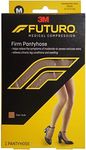 FUTURO Restoring Pantyhose for Women, Firm Medium Nude 1 Pair