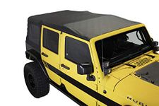 King 4WD Replacement Soft Top - Black Diamond - JK 4 Door2010-2018 Jeep Wrangler Unlimited