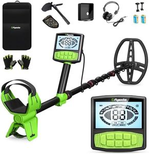 Flysocks Metal Detector for Adult - Professional Higher Precision, 5 Mode for Metal Detecting, Advanced 11” Coil Multifunctional Metal Discovery Tools, Waterproof and Portable Outdoor Treasure Finder