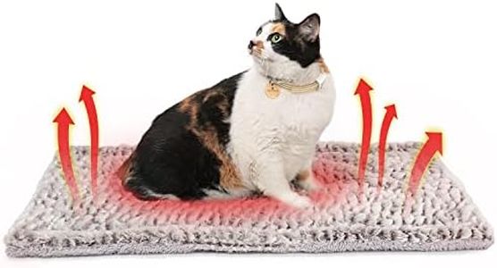 Self Heating Cat Pad Self Warming Cat Bed 27.5" x 18.5" Thermal Cat Mat Extra Warm Pet Mat for Outdoor and Indoor Large Kittens Small Puppy Pets