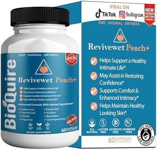 BIOQUIRE Revivewet Peach+, Vaginal Dryness Support Supplement, 60 Capsules, 30 Day Supply (5)