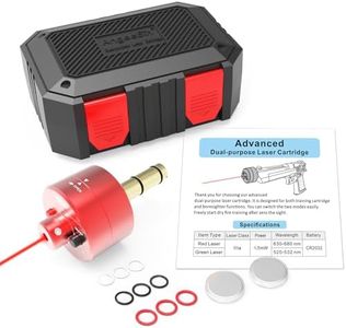 Angeebin Universal Laser Boresighter - Green Laser For .17 To 12GA Caliber Firearms