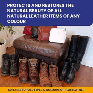 Beeswax Leather Balsam Conditioner & Restorer 100ml – Natural, UK Made