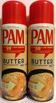 PAM Butter Flavour Cooking Spray 141g (PACK OF 2)