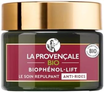La Provençale Bio - Soin Repulpant Anti-Rides - Biophénol-Lift - Enrichit en Huile d'Olive et en Acide Hyaluronique - Pour Tous Types de Peaux - 50 ml