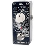 Sondery Chorus Pedal for Guitars, Mini Analogue Chorus Effect Pedal True Bypass, Art Series