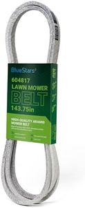 BlueStars 604817 Mower Deck Belt - Fits 54 inch Deck Hustler Raptor SD SDX RD FasTrak Zero Turn Mower 932558 934604 791335 933101 934760 935882 935833 | Aramid Cord | 5/8" x 143 3/4"