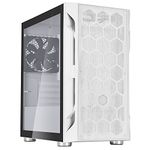 SilverStone FARA H1M Stylish and Distinct Micro-ATX Gaming Chassis - White (SST-FAH1MW-G)