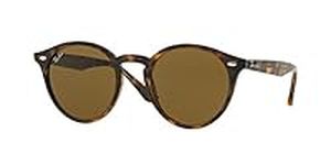 Ray-Ban RB2180 710/73 51M Dark Havana/Dark Brown Sunglasses for Men for Women