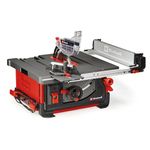 Einhell Professional 2000W Table Saw with Sliding Table - 10" (254mm) Single Bevel Circular Saw (to 45°), Angle Stop, Rip Fence, Soft Start, Dust Extraction - TP-CC 10 T Bench Saw for Woodworking