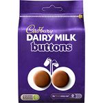 Cadbury Dairy Milk Giant Buttons Chocolate Bag, 119 g