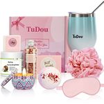 Birthday Pamper Gifts for Women, Unique Self Care Package Relaxation Spa Bath Set for Her, Wellbeing Get Well Soon Gifts for Women, Ladies Pamper Hamper Christmas Gifts for Mum, Sister, Friends, Wife