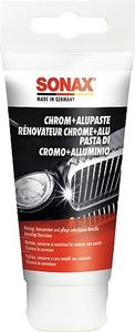 SONAX Rénovateur chromes et alu (75 ml) nettoie, protège et préserve les métaux non peints l’aluminium, le laiton, le cuivre et le chrome | Réf: 03080000