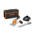 STIHL HSA 26 Cordless Shrub Shear & Hedge Trimmer – AS System – Shrub & Grass Trimmer Blades, Lightweight & Powerful