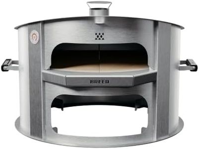 Breeo Live-Fire Pizza Oven - Stainless Steel, 27.5 in, Made in USA