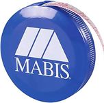 MABIS Retractable Tape Measure, Compact Flexible Measuring Tape, Body Tape Measure, 60 Inches, Blue