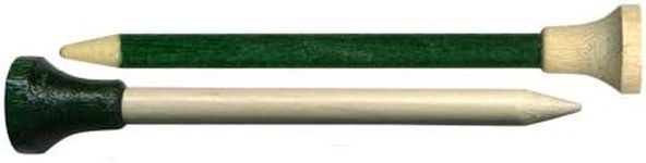 Pride Golf Tee - 2-3/4 inch Insignia Tee - 50 Count in Mesh Bag (Green)