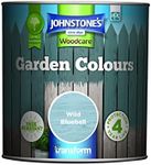 Johnstone’s - Garden Colours - Wild Bluebell - Exterior Wood Paint - Fade Resistant - Suitable for Garden Furniture Outdoors - Fence Paint - Dry in 2 hours - 12m2 Coverage per Litre - 1L